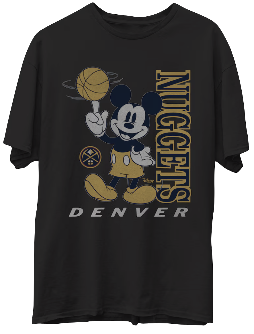 Denver Nuggets Mickey Mouse T-Shirt