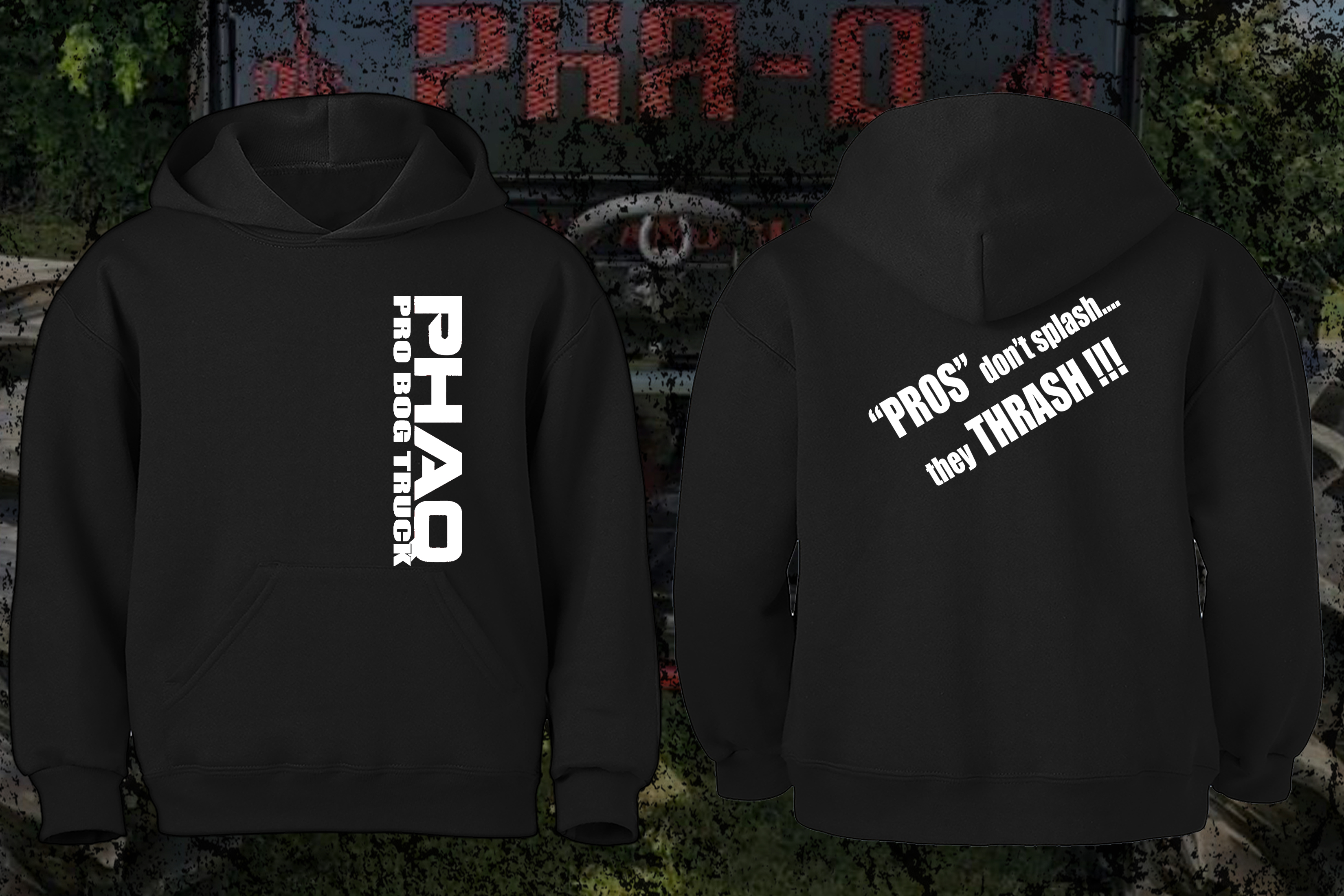 Pros dont splash, they thrash - Hoodie