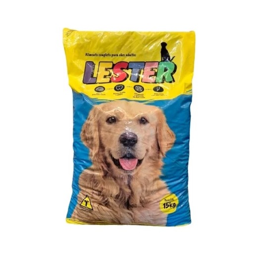 Ração Lester para cães 15kg