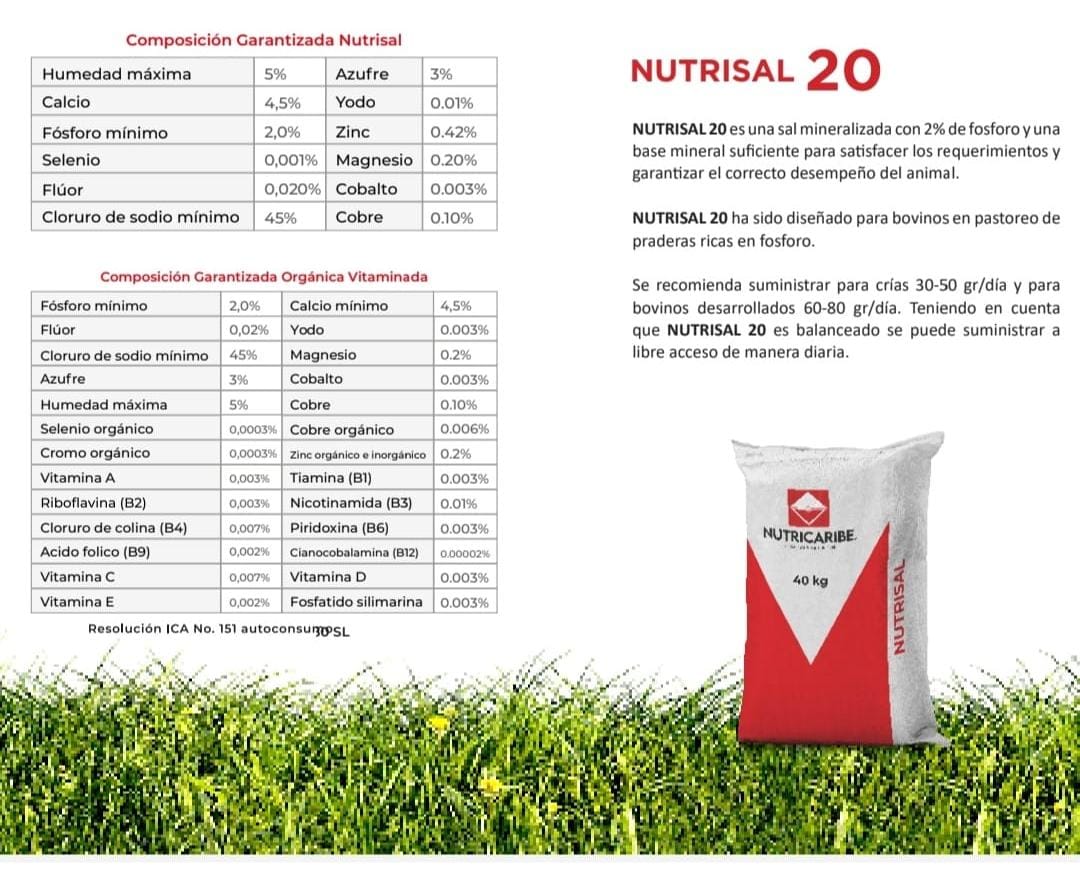 NUTRISAL 20