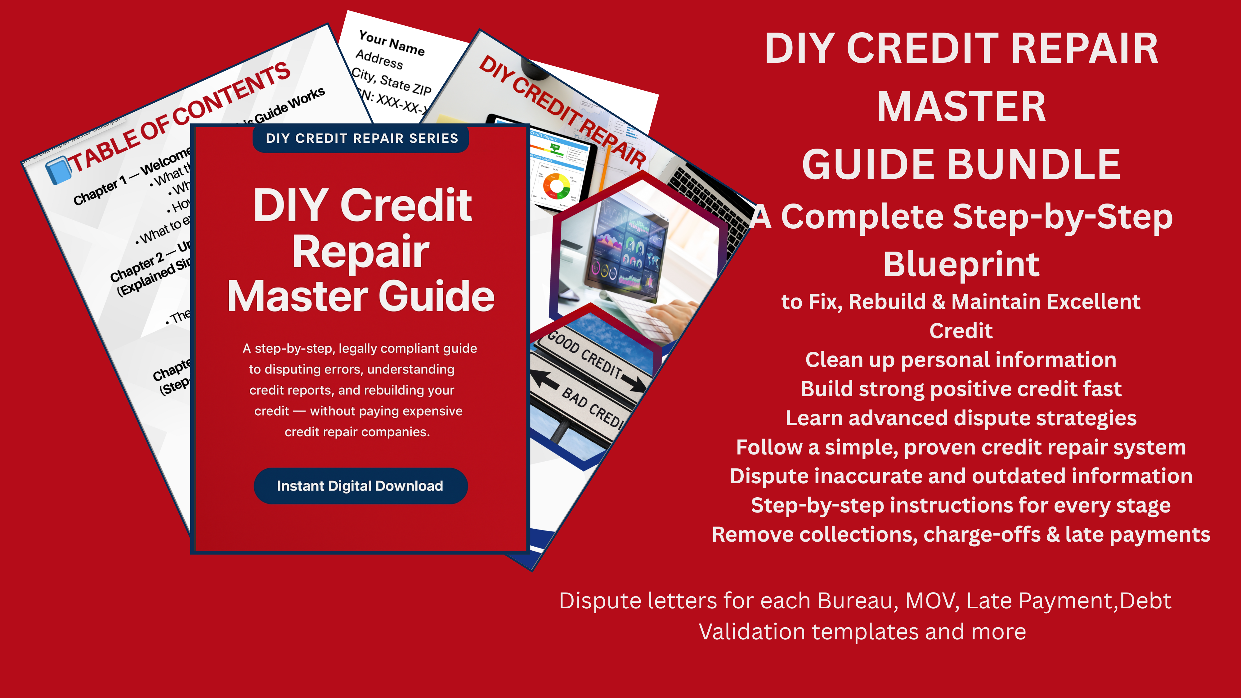 DIY Credit Repair Master Guide Bundle