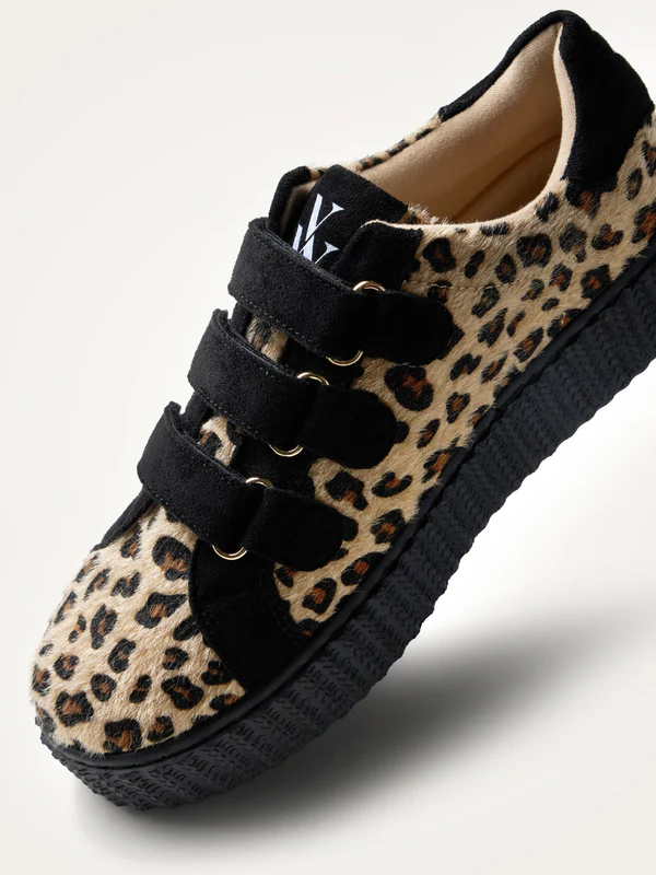 Baskets Alia, Léopard - Vanessa Wu
