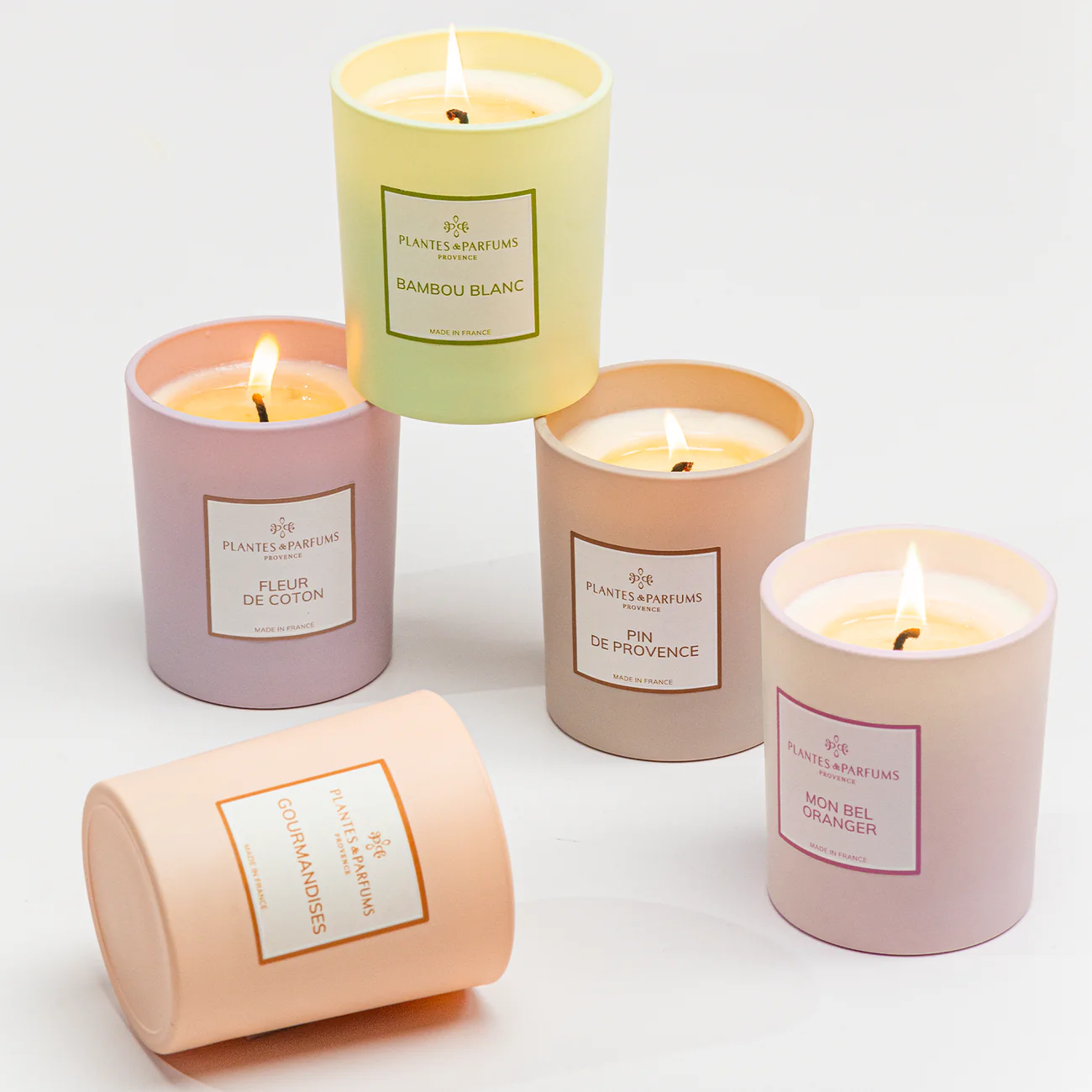 Bougie Parfumée, Pivoine & Muguet - Plantes & Parfums