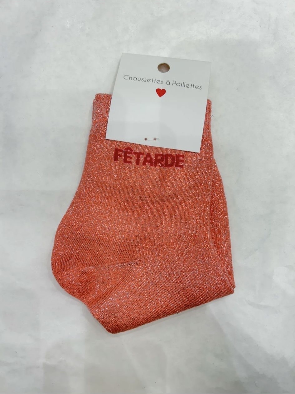 Chaussettes à paillettes, Fêtarde - Mochimo