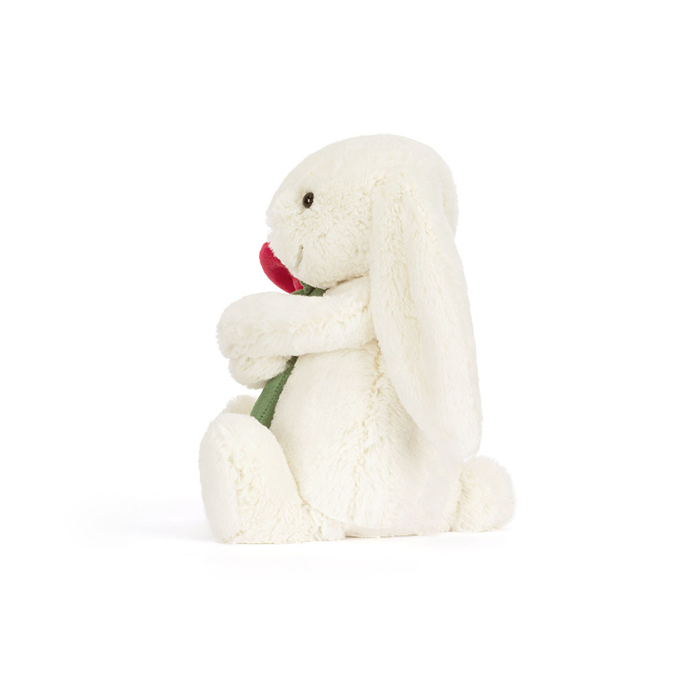 Cream Bunny with Rose – Jellycat