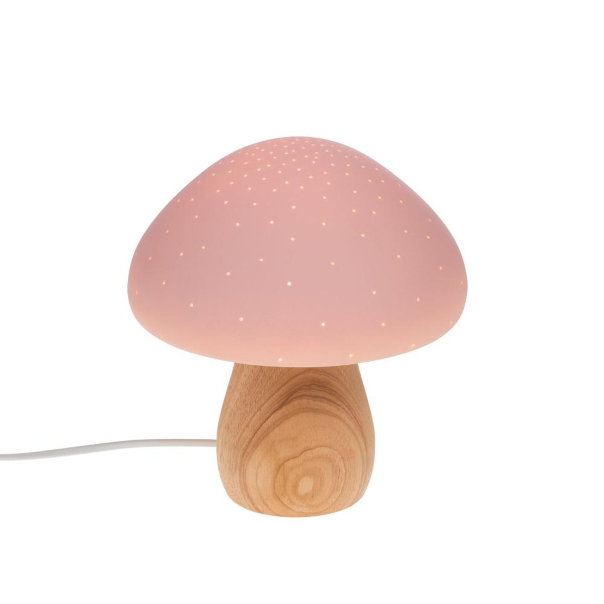 Lampe Champignon, Rose - Amadeus