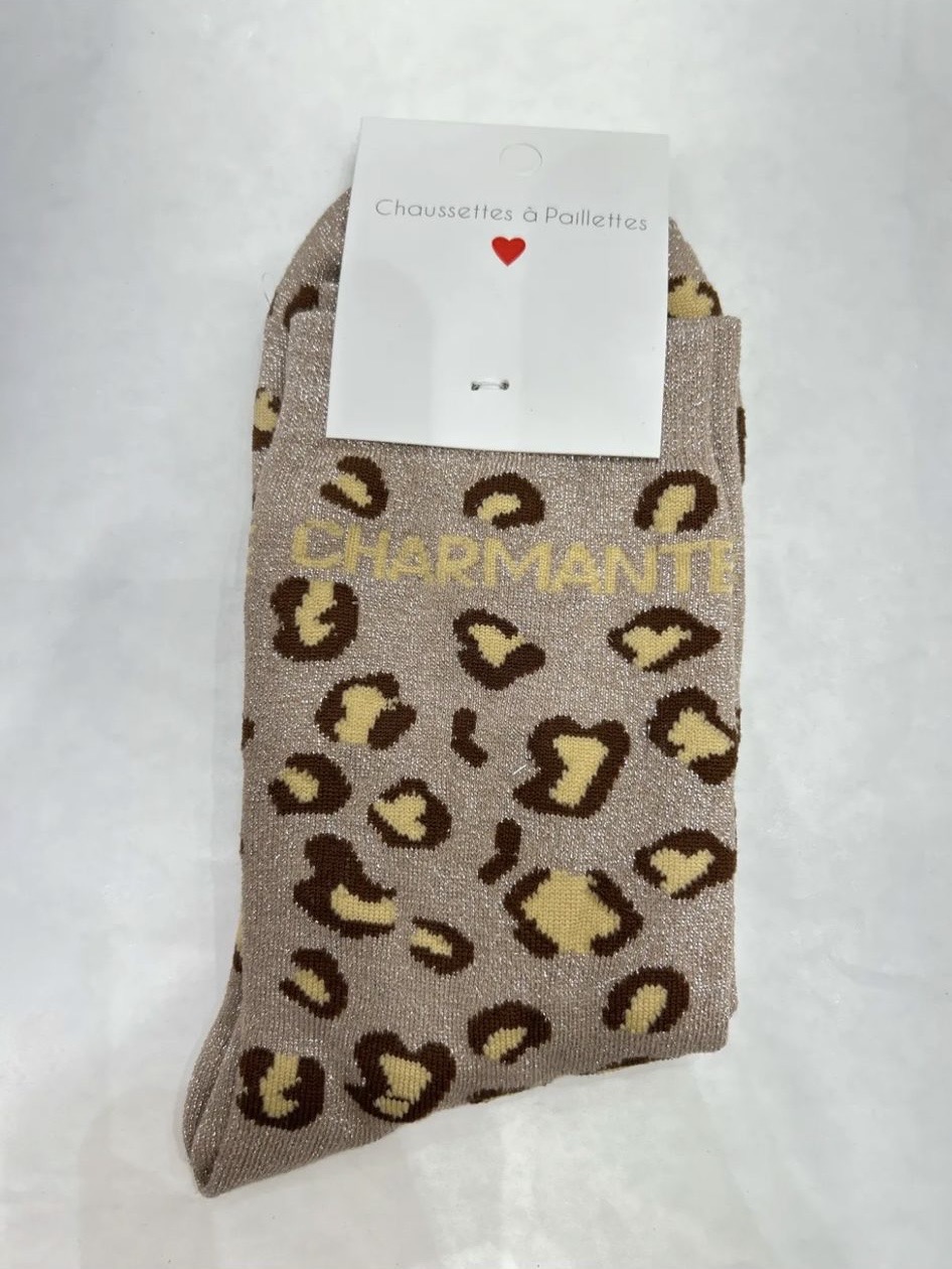 Chaussettes à paillettes, Charmante - Mochimo