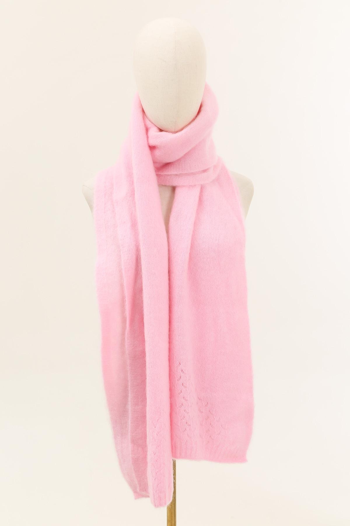 Écharpe en kid mohair et laine - Naïs