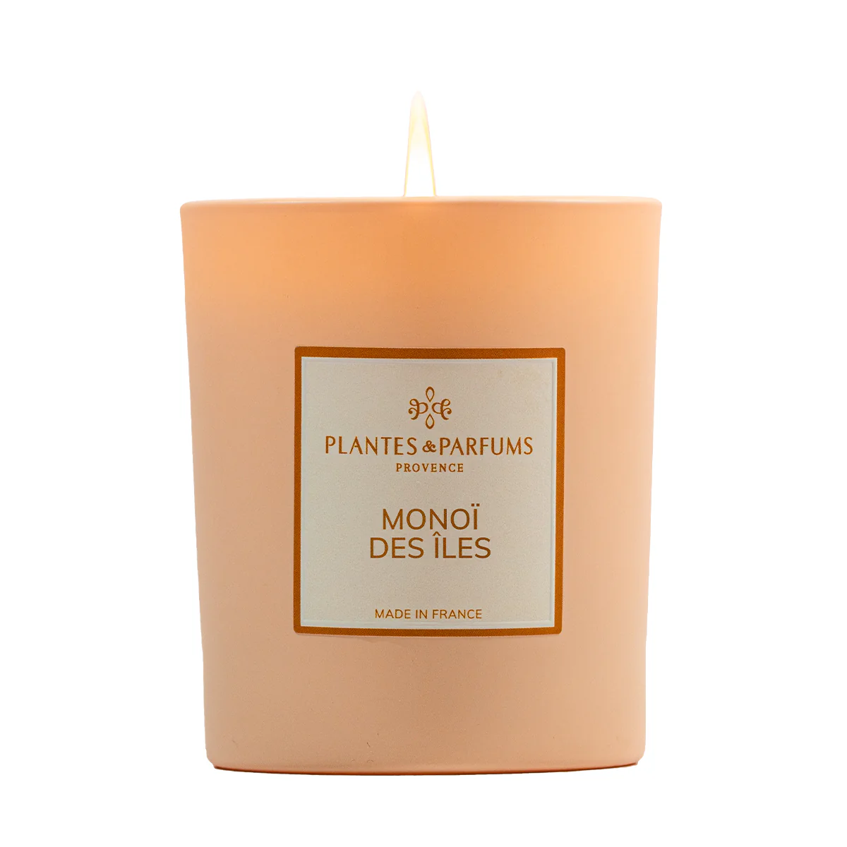 Bougie Parfumée, Monoï des Îles - Plantes & Parfums