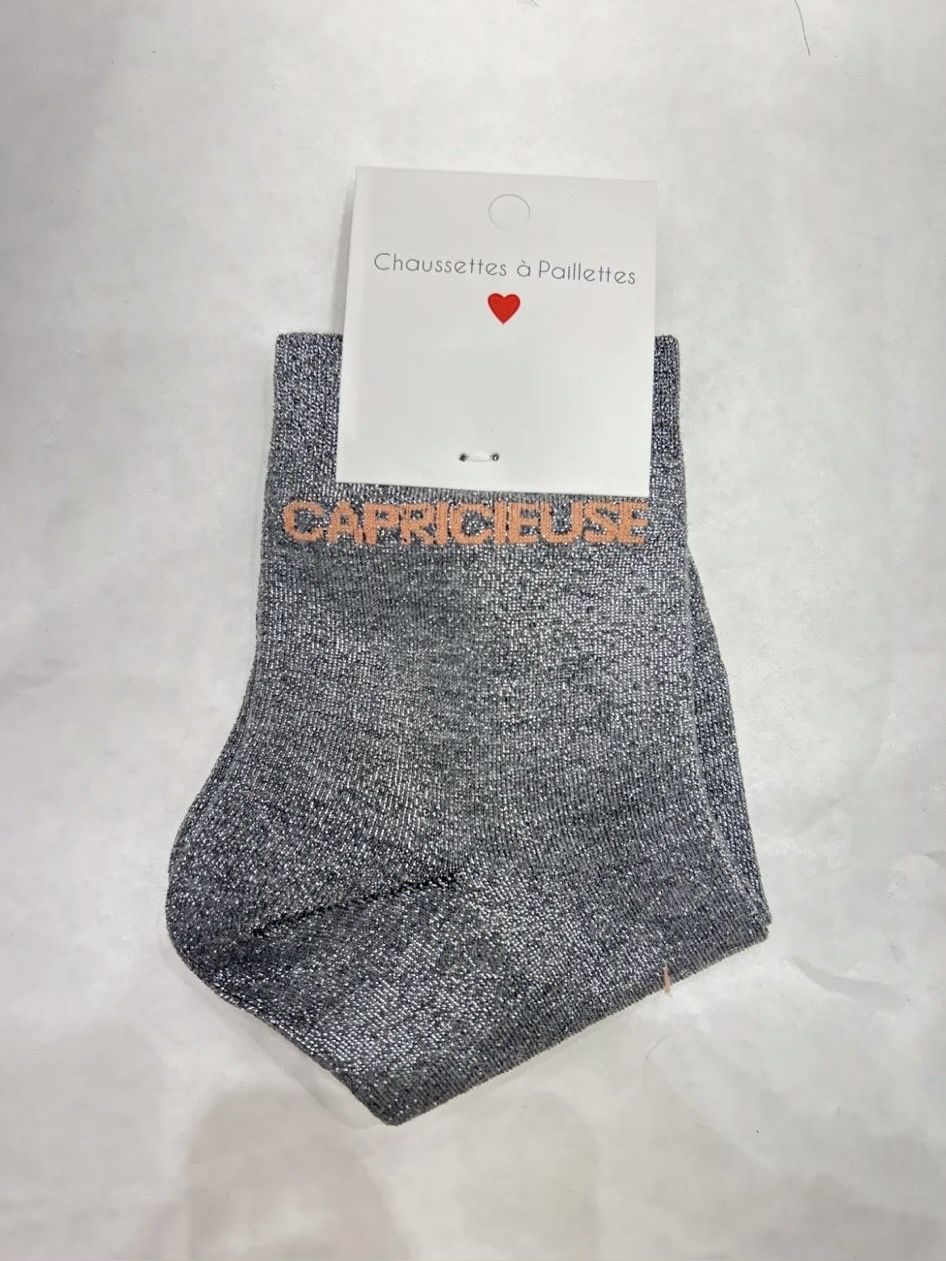 Chaussettes à paillettes, Capricieuse - Mochimo