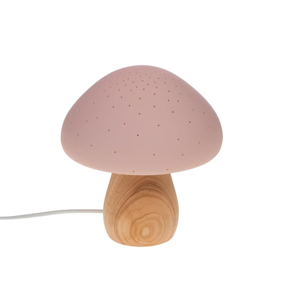Lampe Champignon, Rose - Amadeus