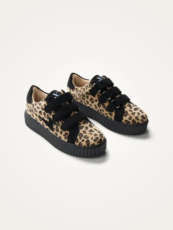 Baskets Alia, Léopard - Vanessa Wu
