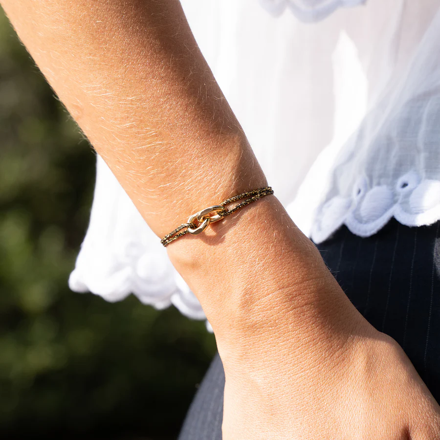 Bracelet Unions Or (16mm) – Le Vent à la Française