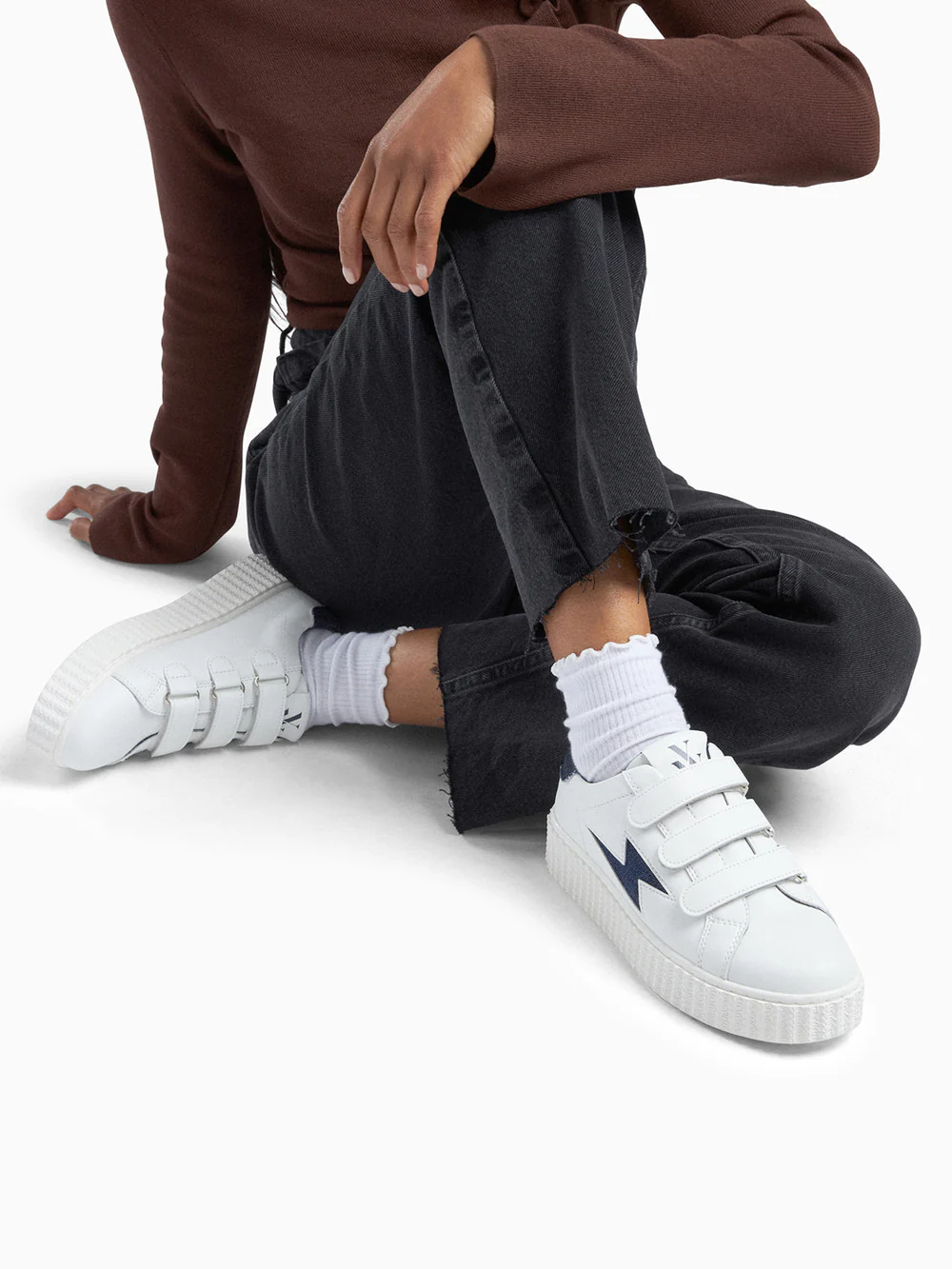 Baskets Aleïna, Denim - Vanessa Wu