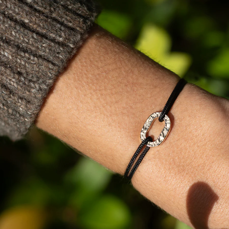 Bracelet Maillon Martelé Or – Le Vent à la Française