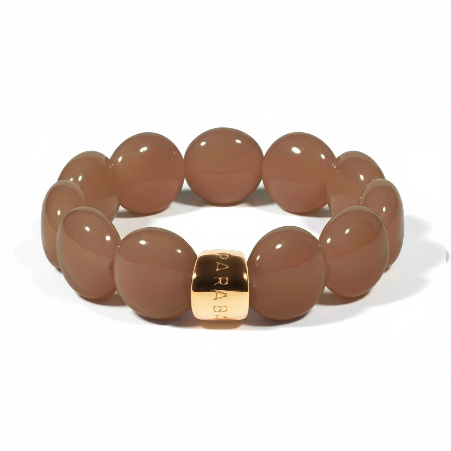 Bracelet BomBom Moca (1pc) - Parabaya