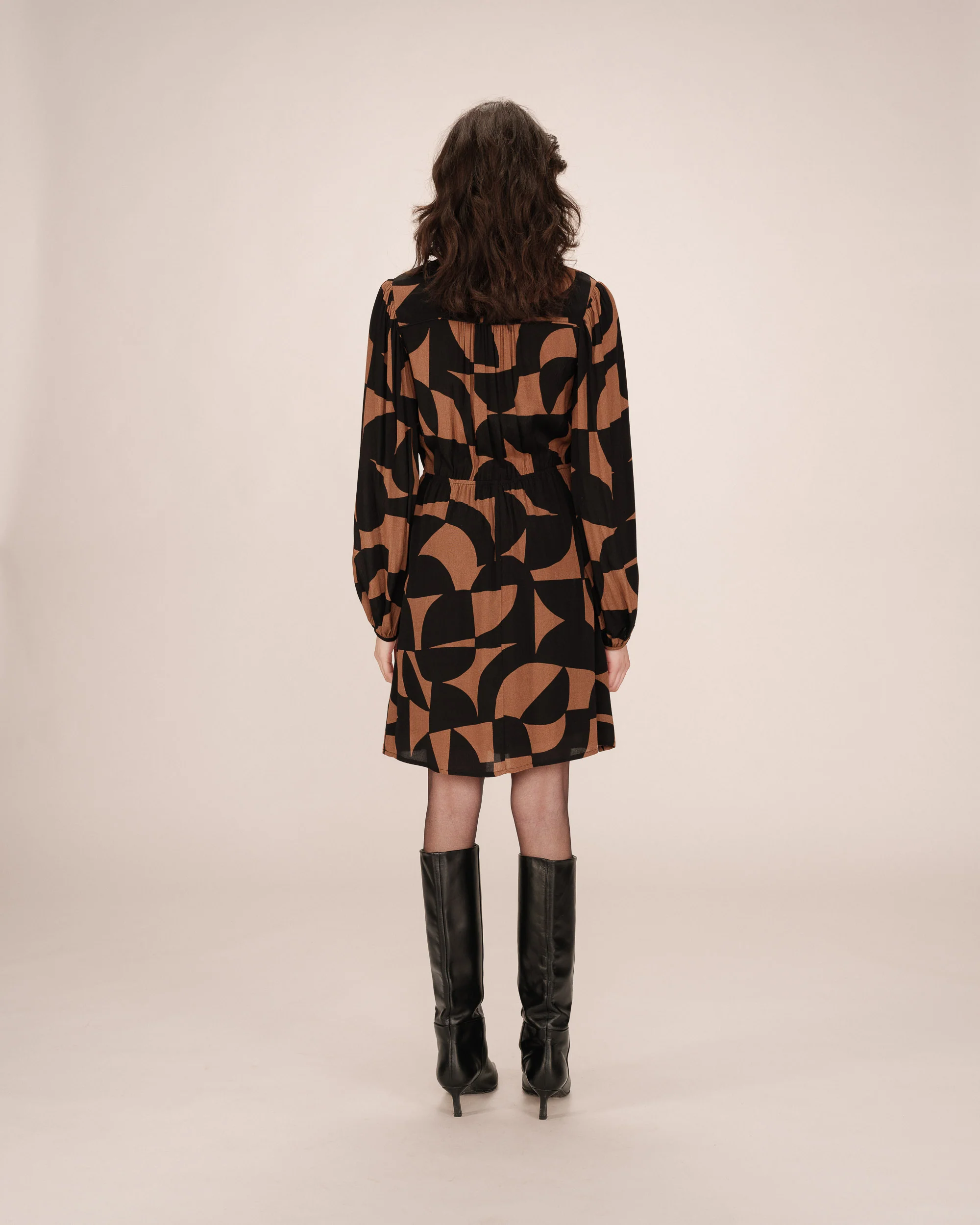 Robe Selia, Chocolat - Grace & Mila