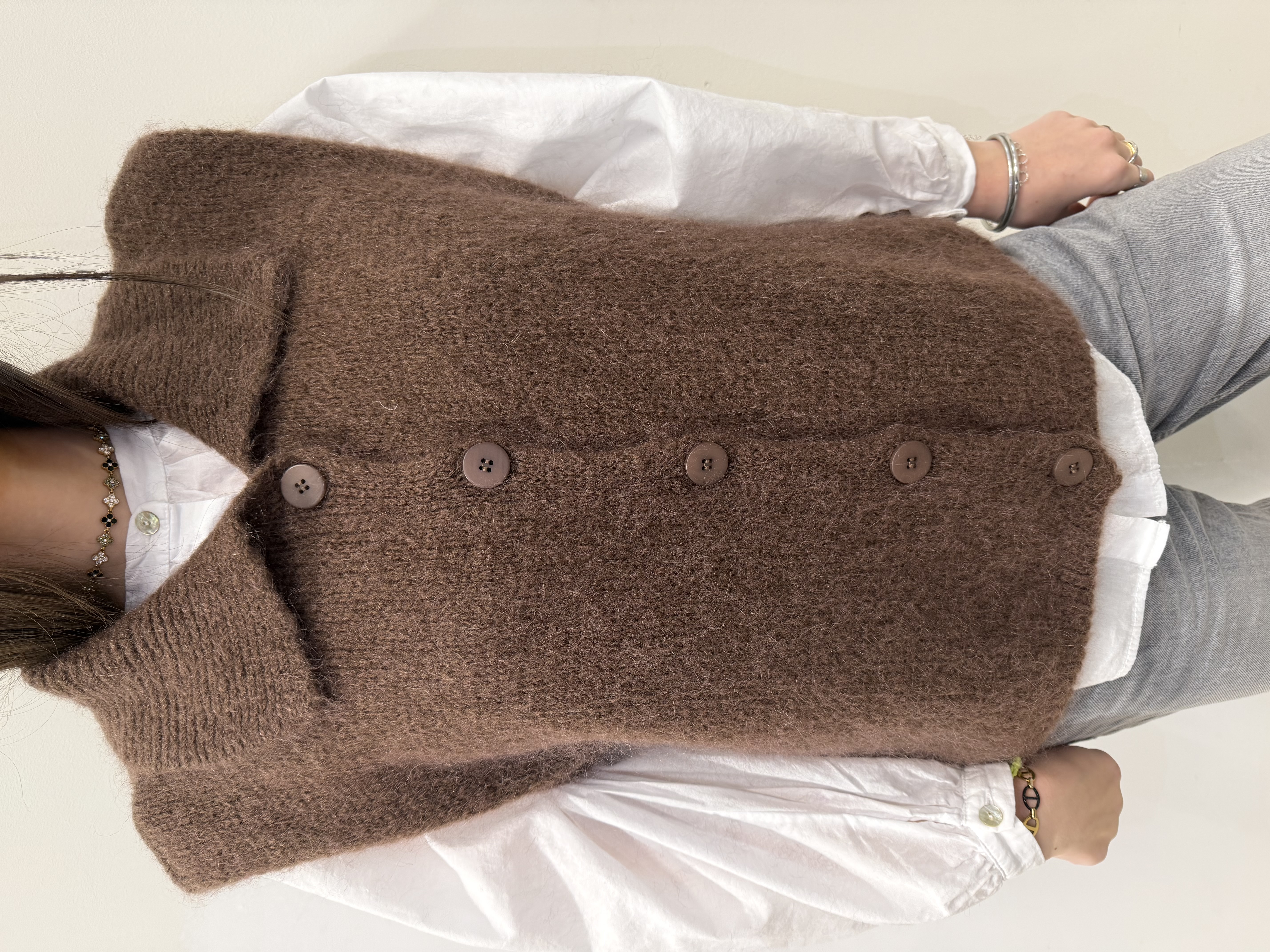 Pull, sans manches à épaulettes - Naïs