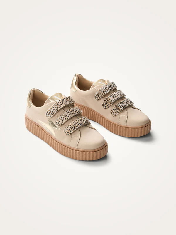 Baskets Aby, Beige - Vanessa Wu