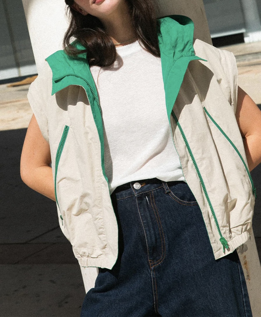 Veste réversible, Gabri - Laure + Max