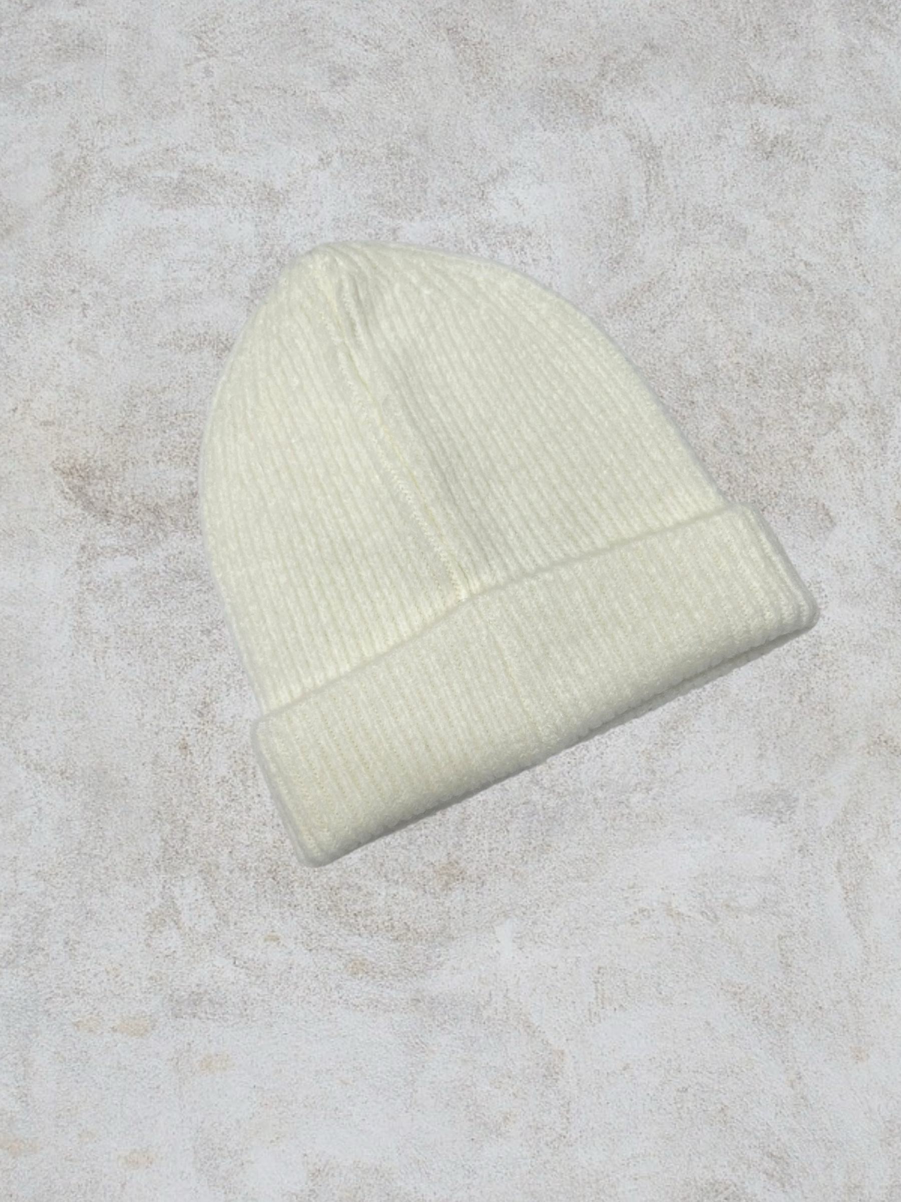 Bonnet en alpaga et laine - Naïs