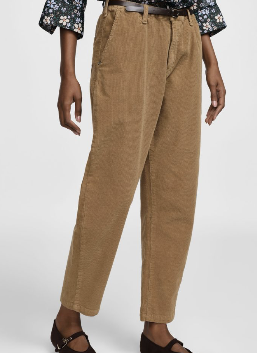 Pantalon chino fit, Vintage Camel - Please