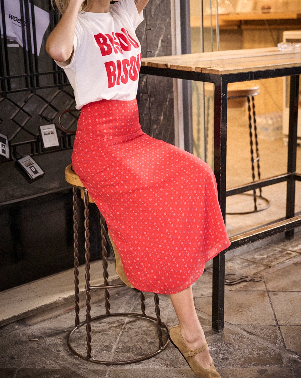 T-shirt Trey (Bisou) - Laure + Max