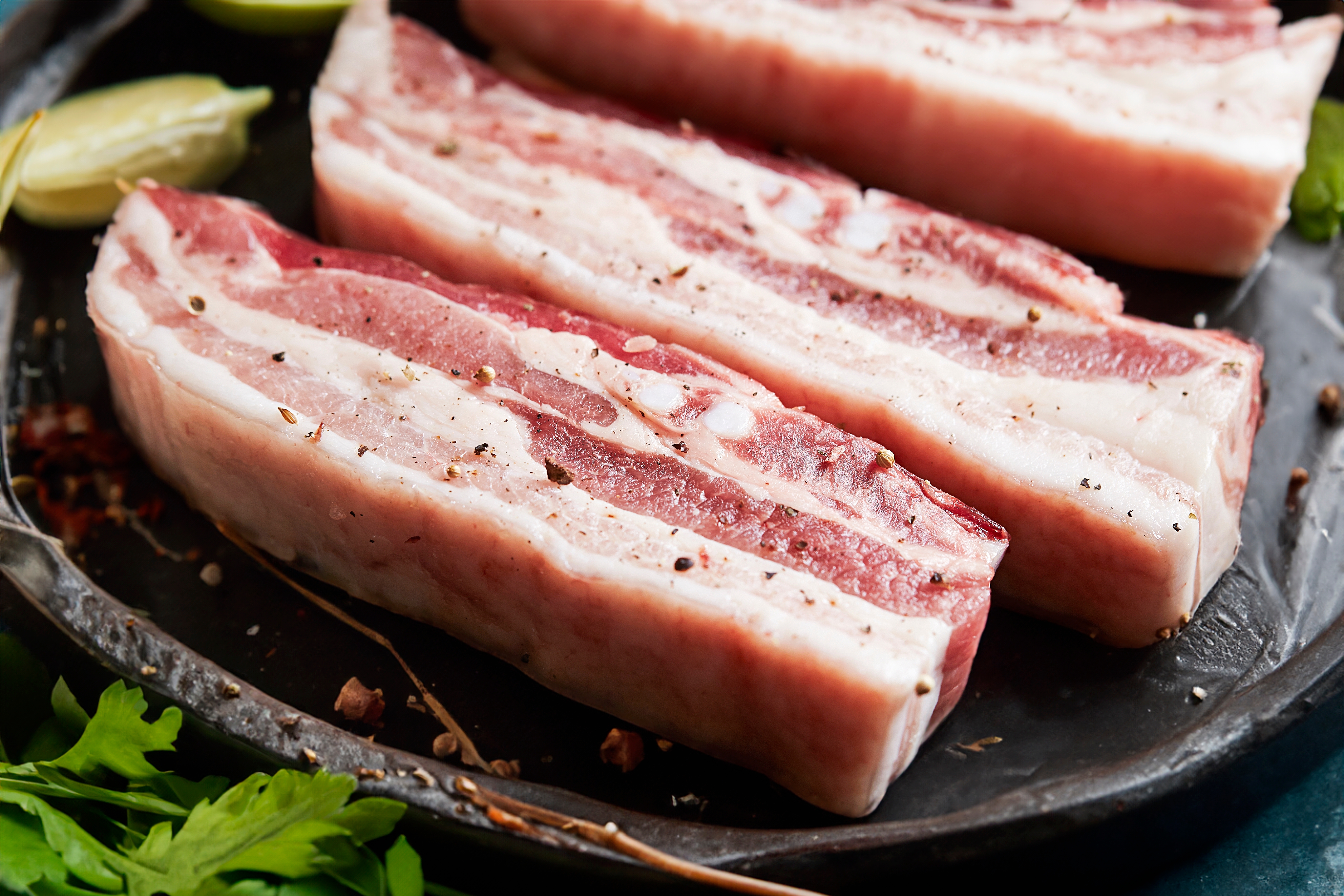 Sugar Cured Bacon Ends (3lbs)