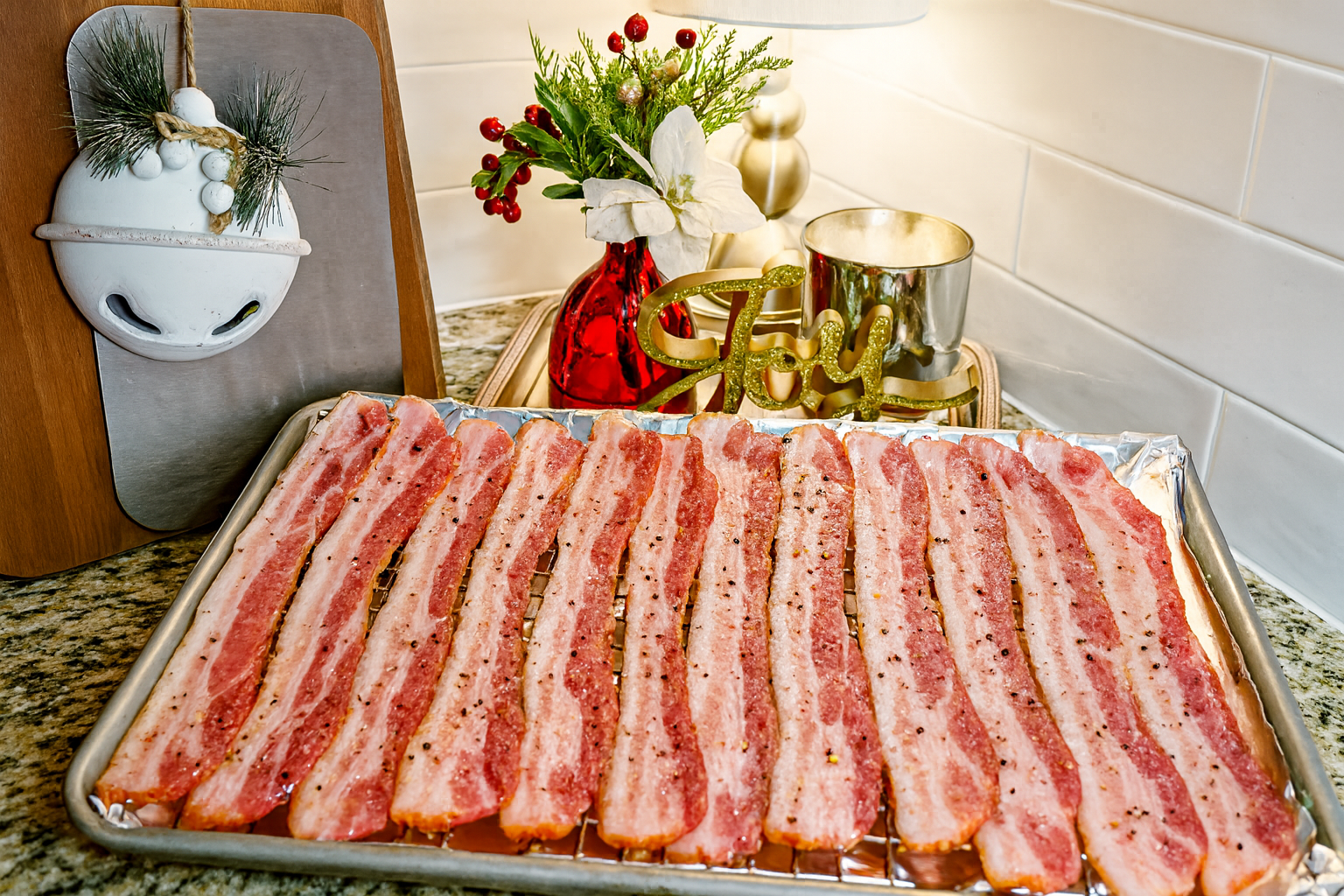 Sugar Cured Smoked Bacon (3lbs)