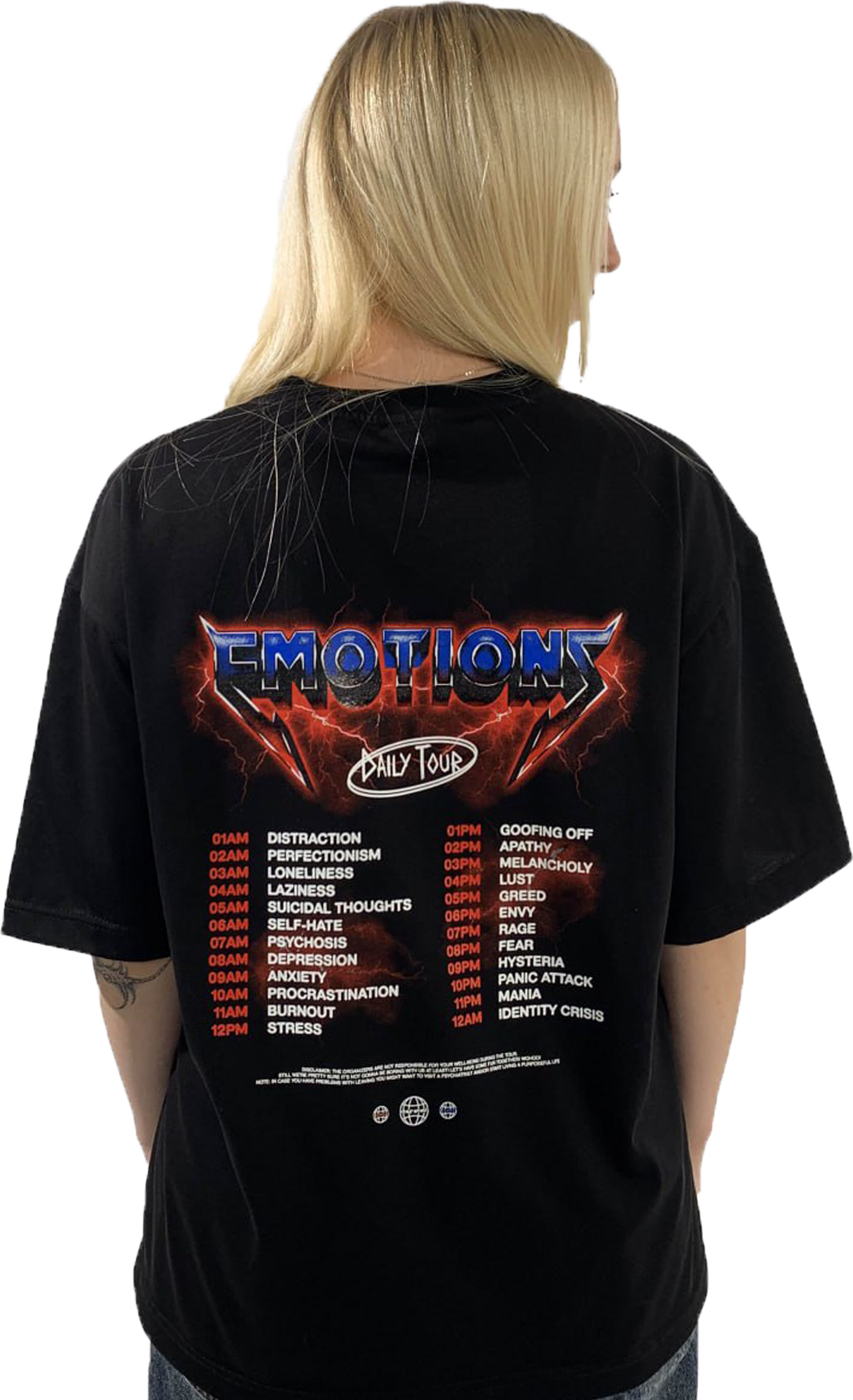 EMOTIONS DAILY TOUR tee