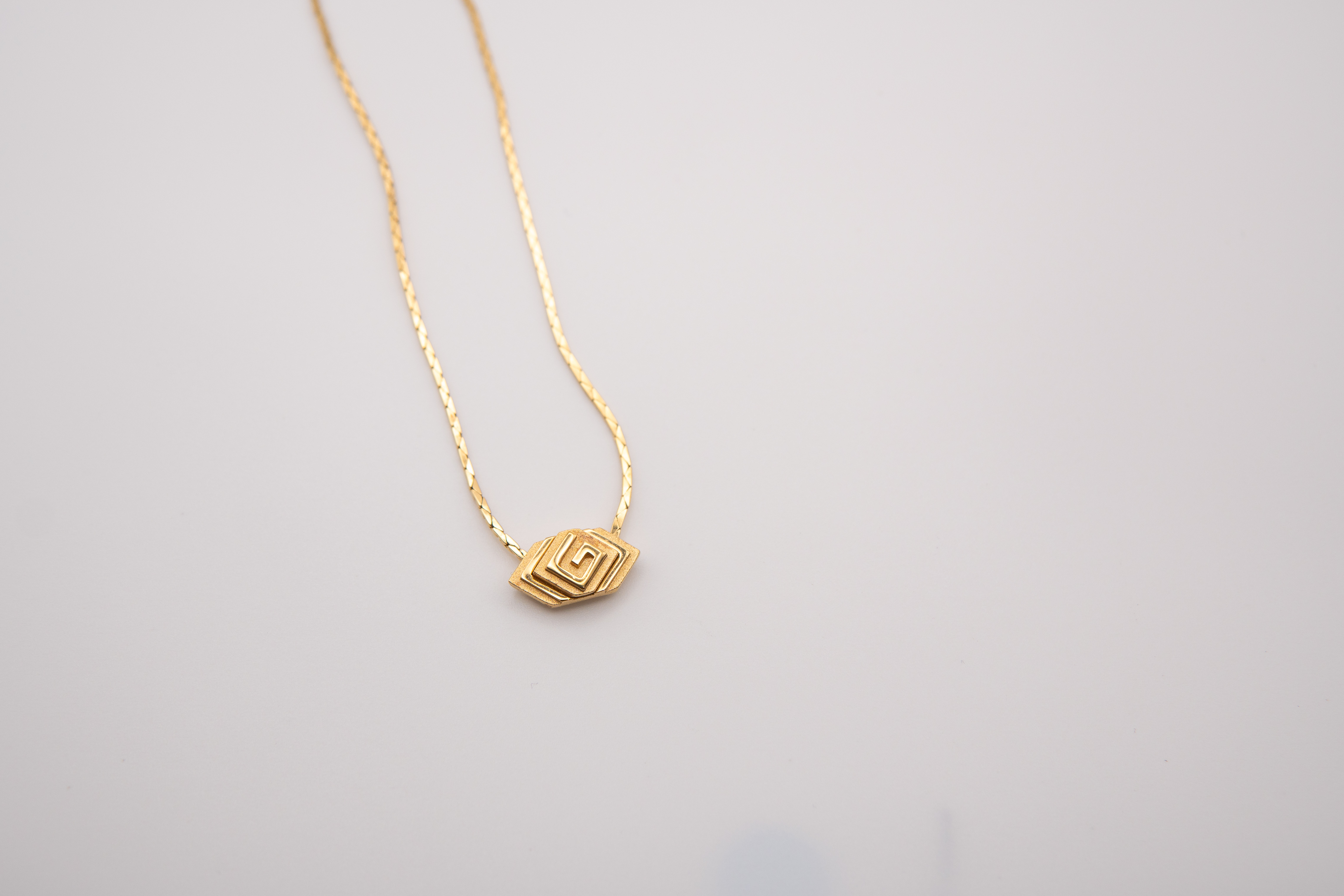 Authentic Givenchy Vintage G Pendant Necklace