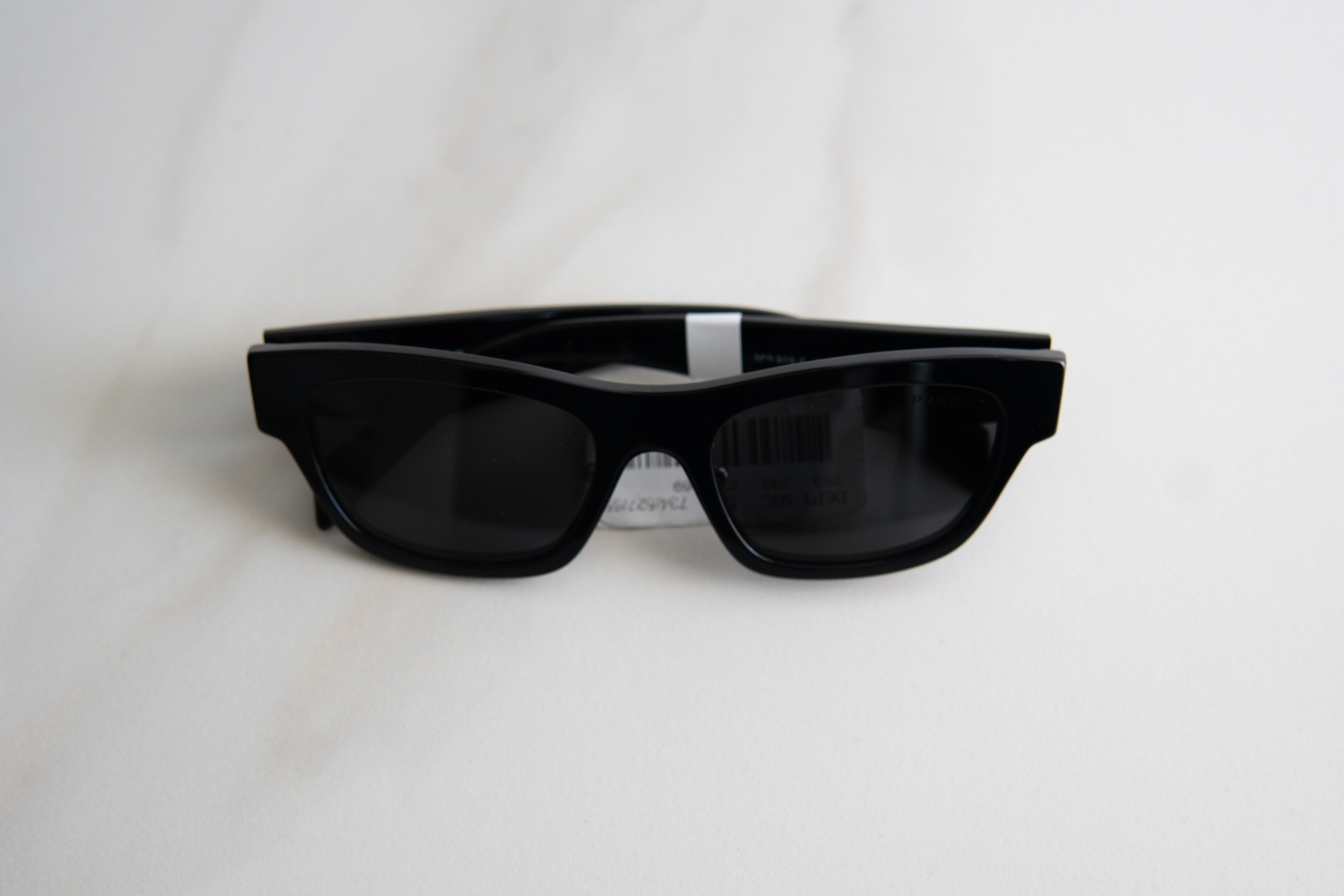 Authentic NWT PRADA PR B09SF Black Sunglasses