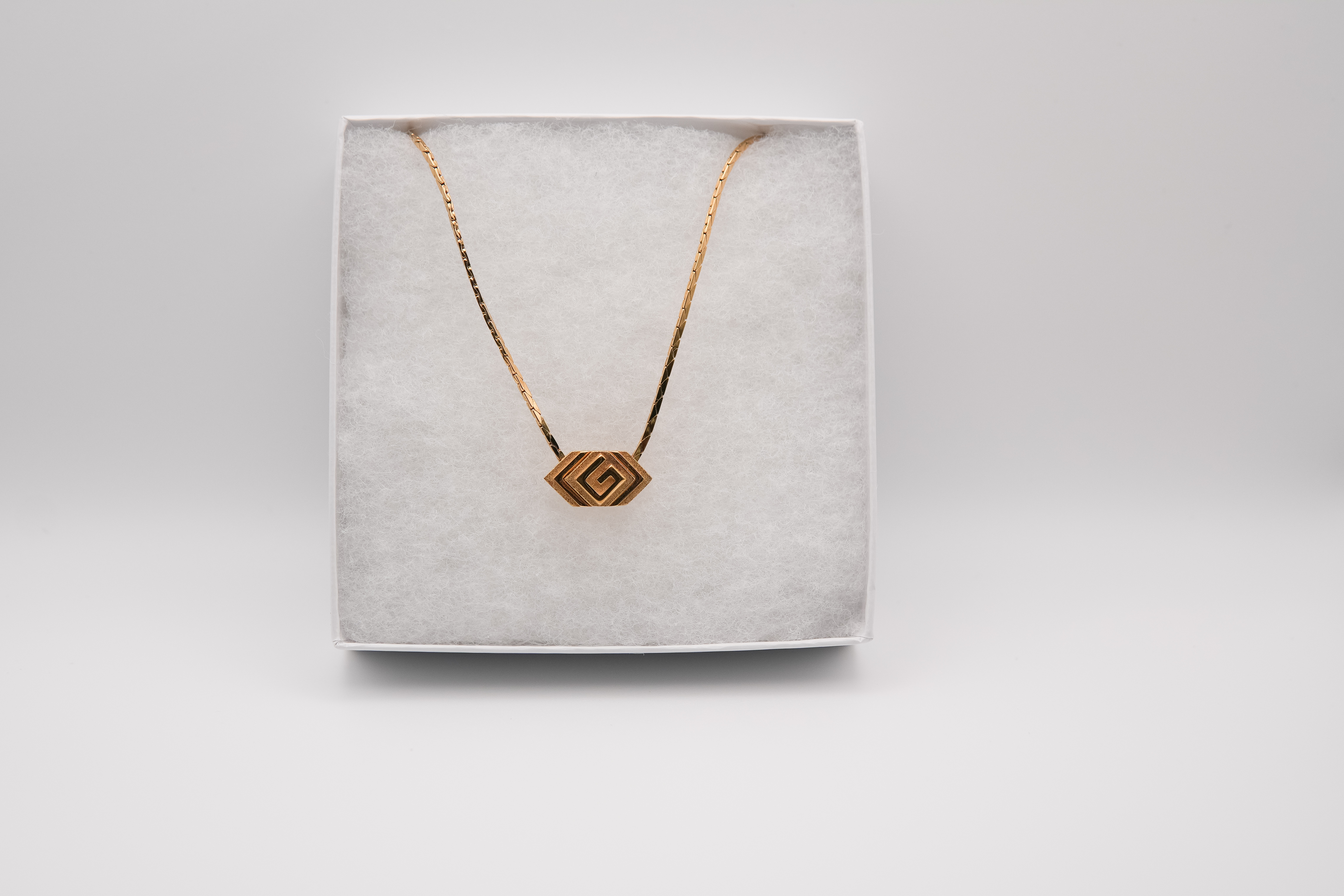 Authentic Givenchy Vintage G Pendant Necklace