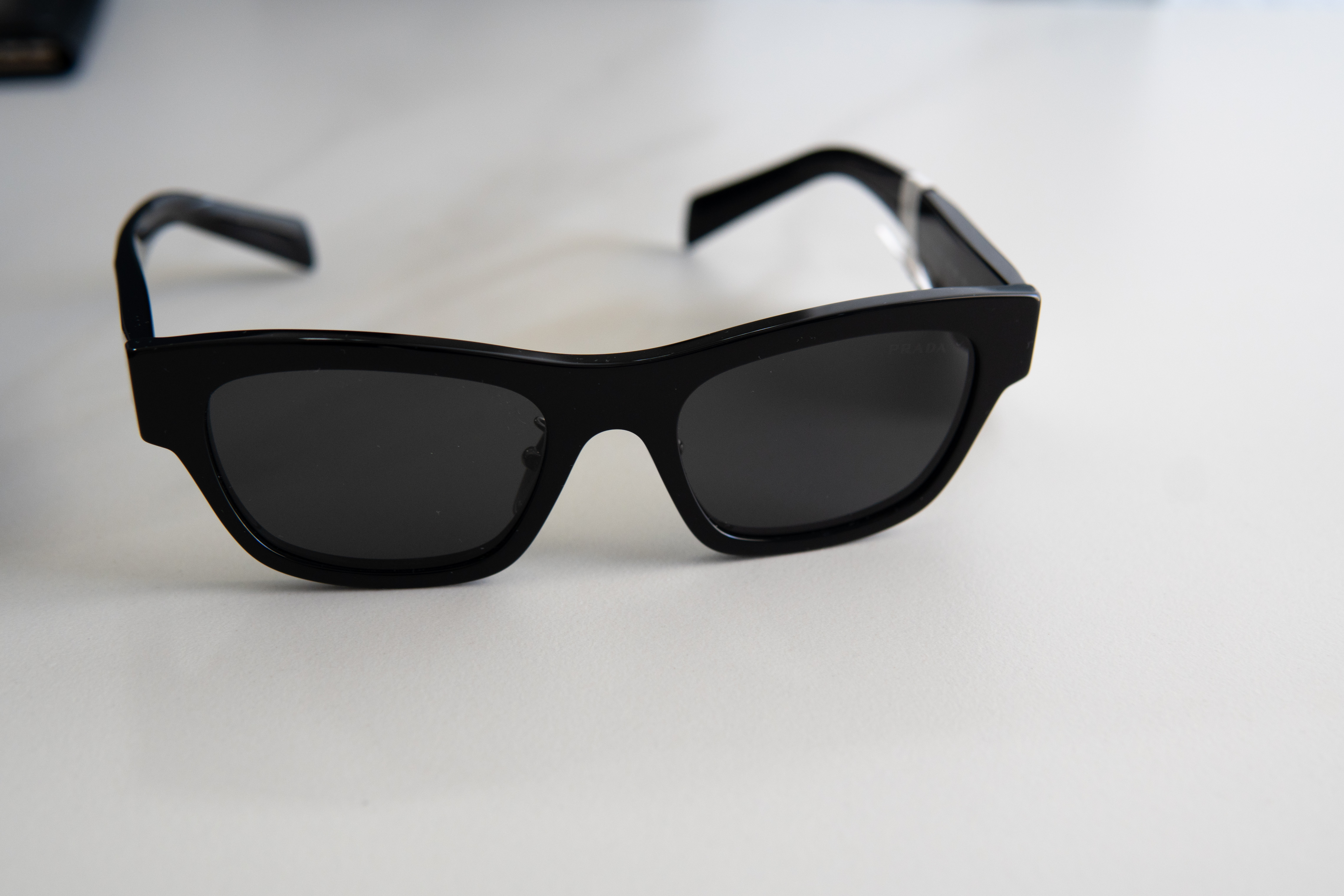 Authentic NWT PRADA PR B09SF Black Sunglasses