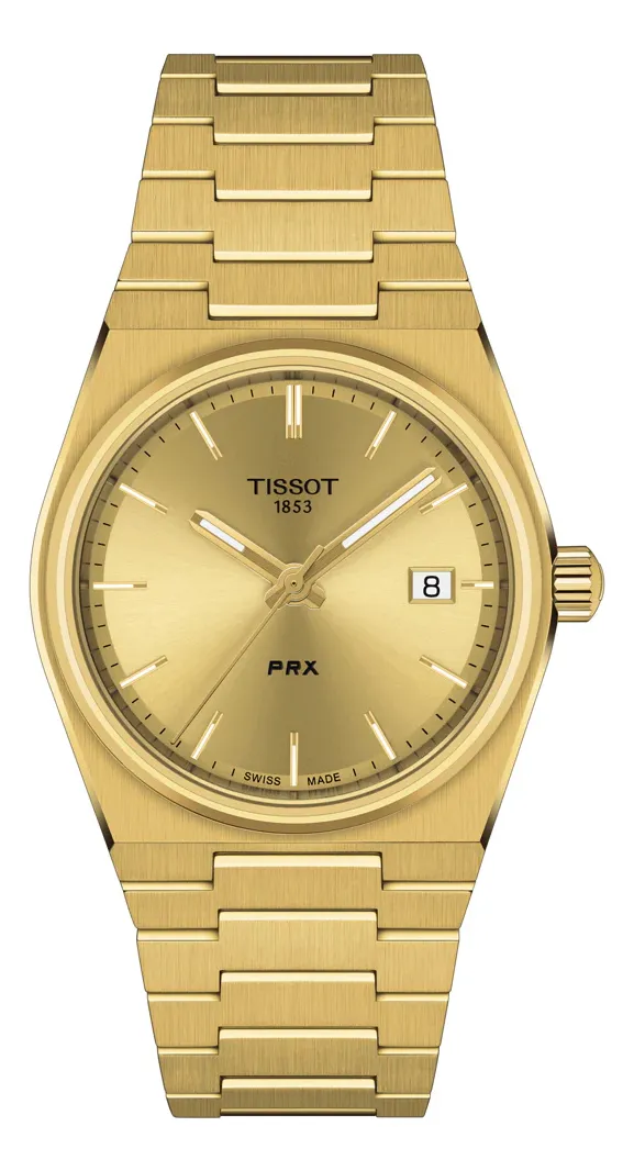 Reloj Tissot PRX Dorado