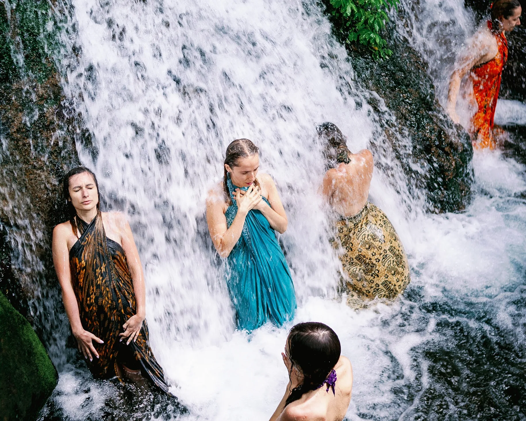 Melukat Ceremony at Pesiraman Temple