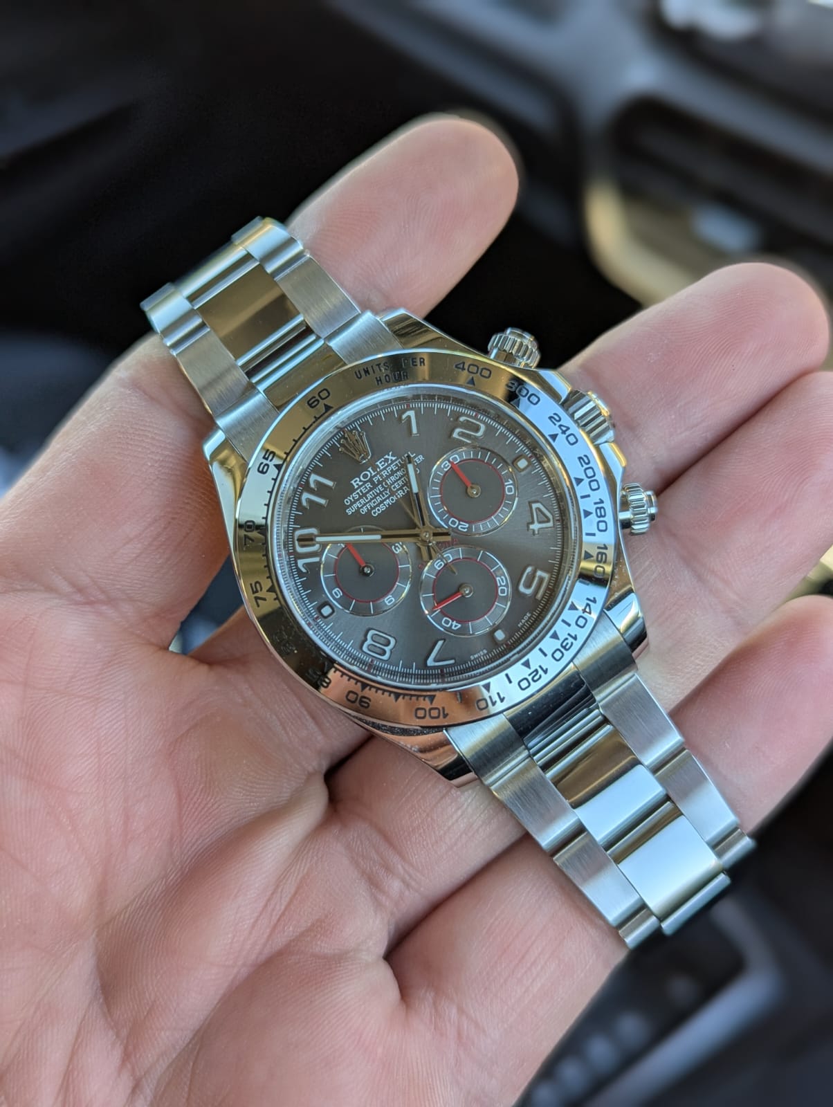 Rolex Oyster Perpetual Cosmograph Daytona – Grey Arabic Dial Edition