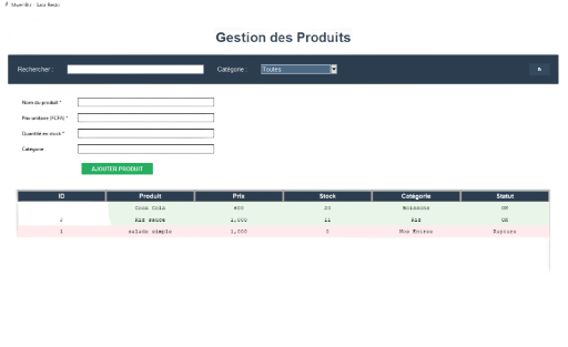 Logiciel  MwenBiz
