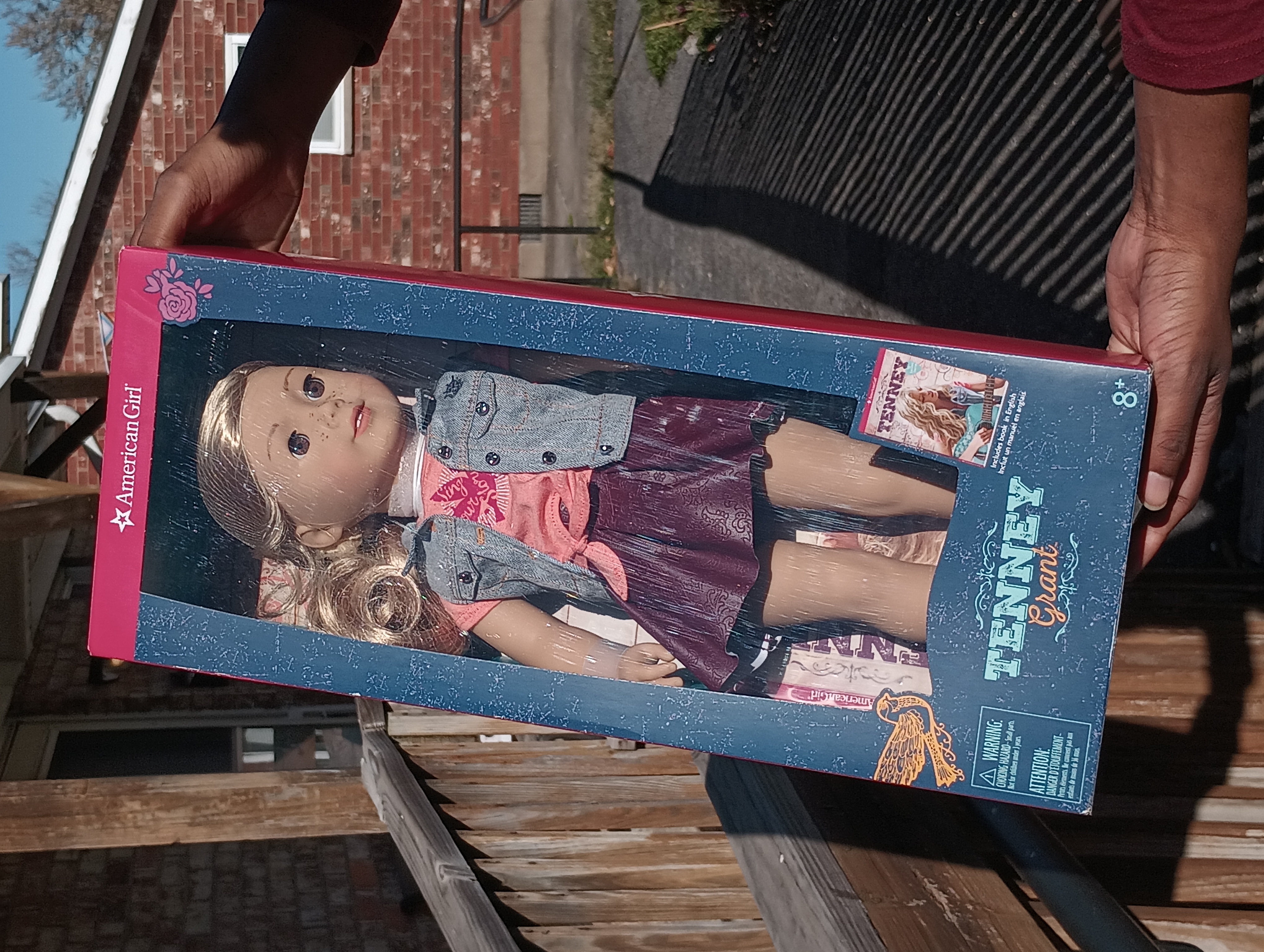 American Girl Joss Doll Guitar Set