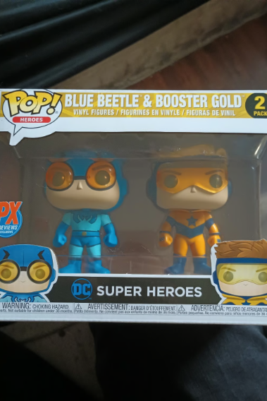 Funko Pop! Blue Beetle & Booster Gold 2-Pack