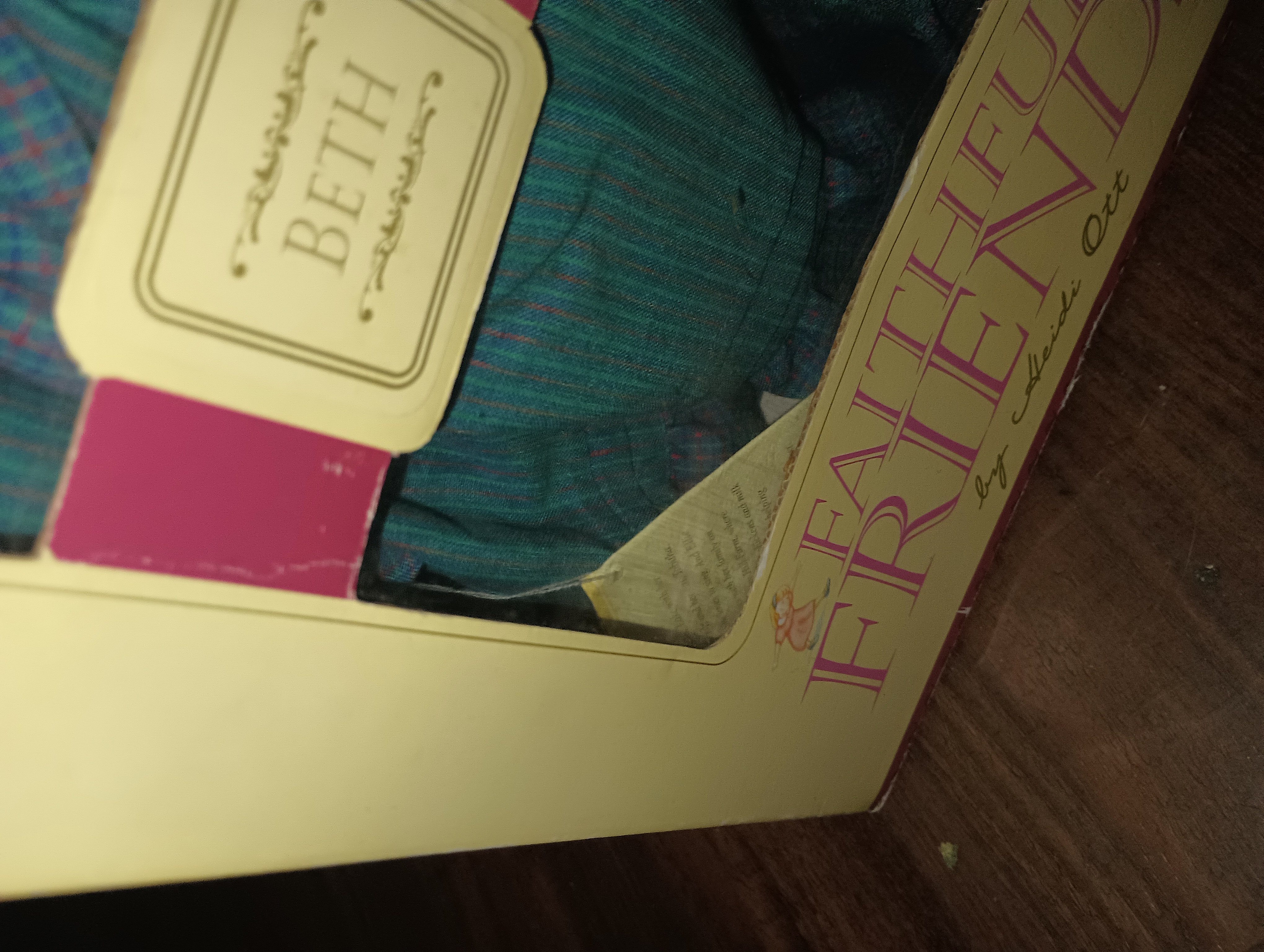 Heidi Ott Faithful Friends “Beth” Collectible Doll – Complete in Box