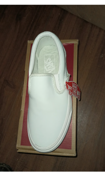 Vans Classic Slip-On – Leather Zephyr Mint (Men’s 5 / Women’s 6.5)