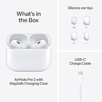 Apple AirPods (2nd Generation) with Active Noise Cancellation & USB-C