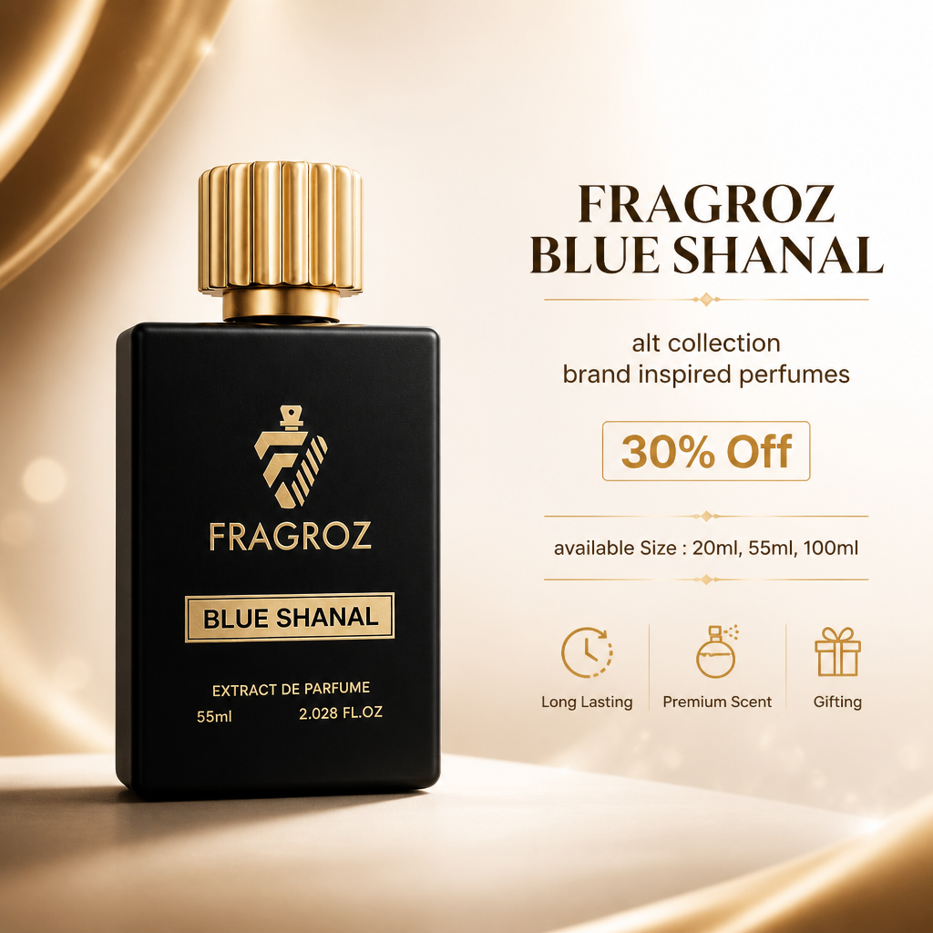 FRAGROZ Blue Shanal Perfume
