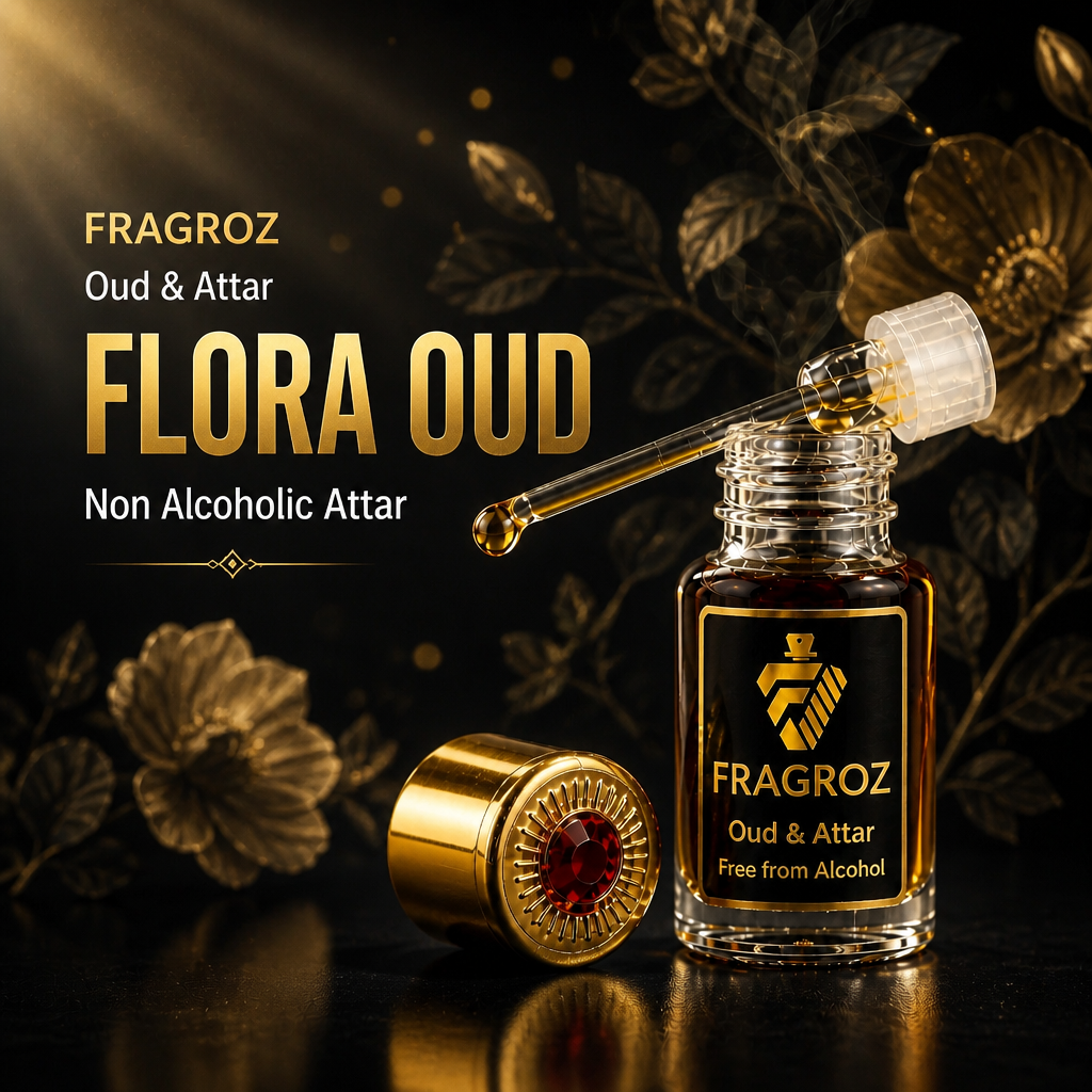 Flora Oud Non Alcoholic Attar