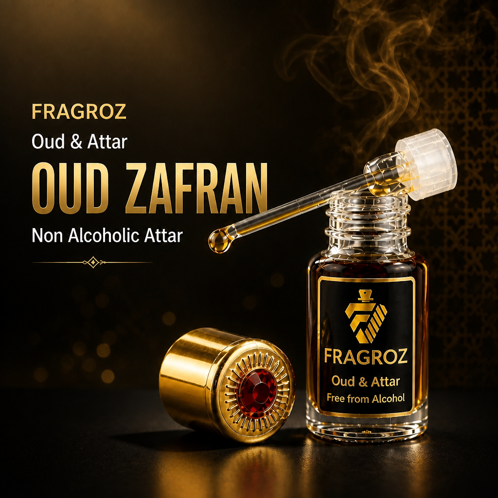Oud Zafran Non-Alcoholic Attar