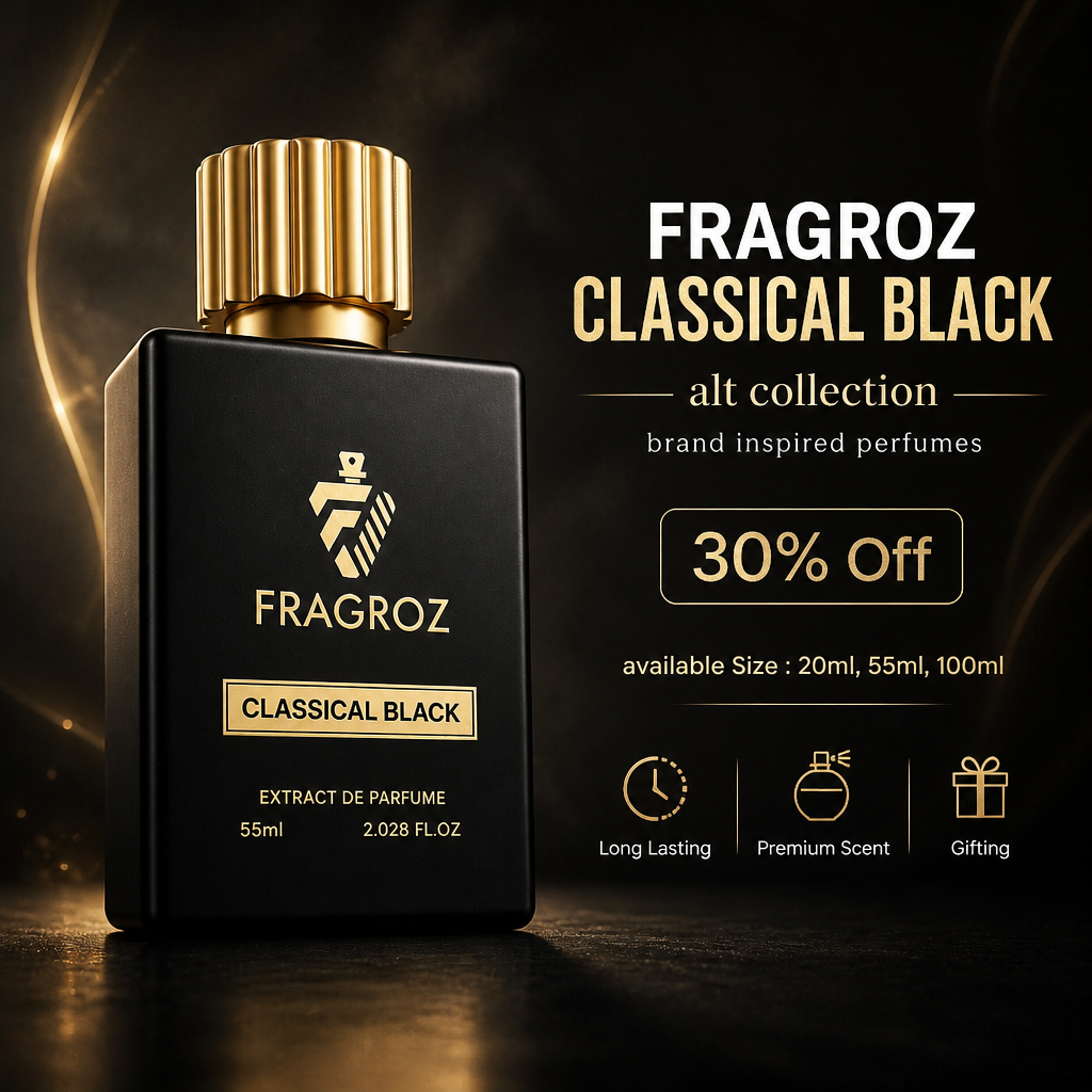 Fragroz Classical Black Perfume