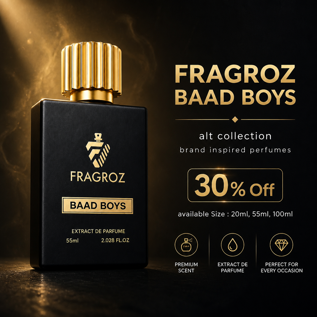 FRAGROZ Baad Boys Perfume
