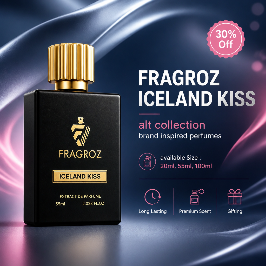FRAGROZ Iceland Kiss Perfume