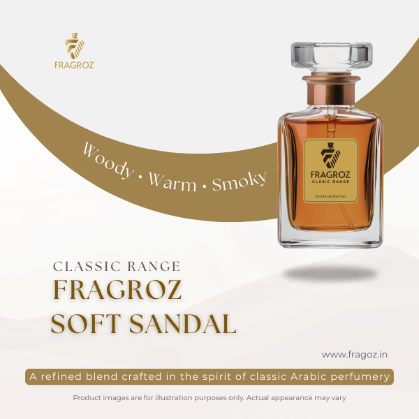 Fragroz Soft Sandal | Extrait de Parfum Spray